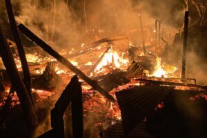 Zen Monastery Fire