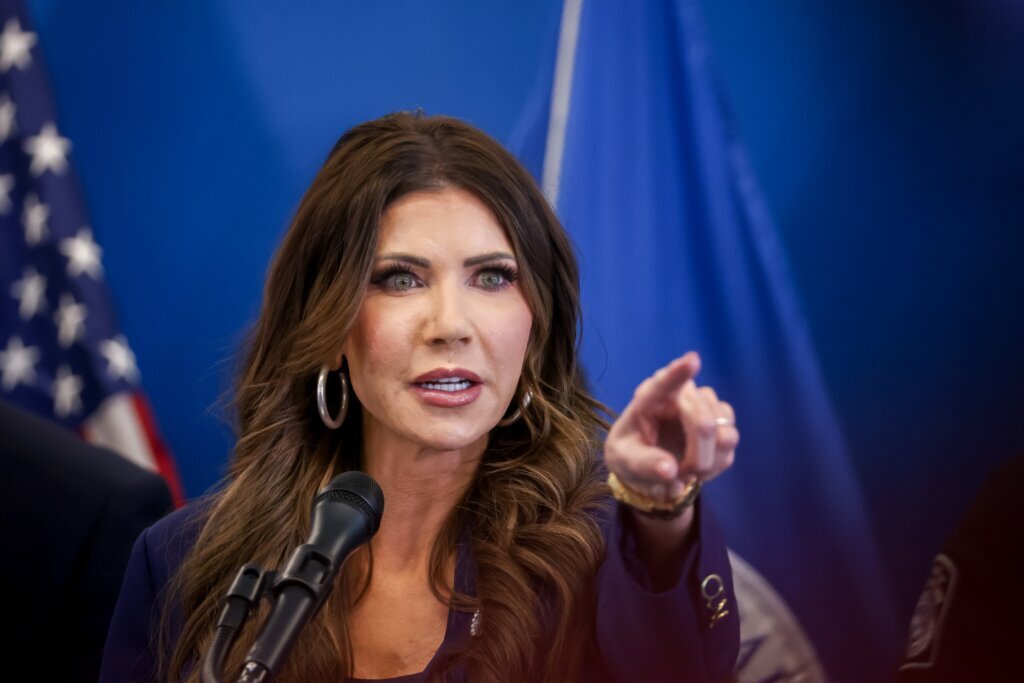 DHS Secretary Kristi Noem Holds News Conference