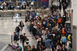 DHS Shutdown Combined With Large Disruptive Weather System Creates Long Lines At Atlanta Airport