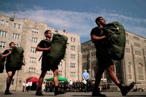 A New Class Of Cadets Reports To U.S. Military Academy At West Point