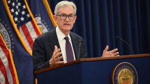 Fed Chair Jerome Powell Holds News Conference On Interest Rate Decision