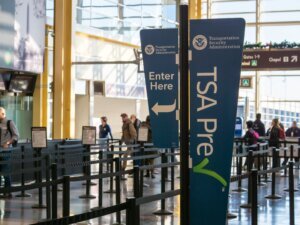 Washington,,Dc,December,26,,2018:,Tsa,Precheck,Fast,Lane,Line
