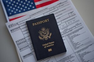 U.s.,Standard,Certificate,Of,Live,Birth,Application,Form,Next,To