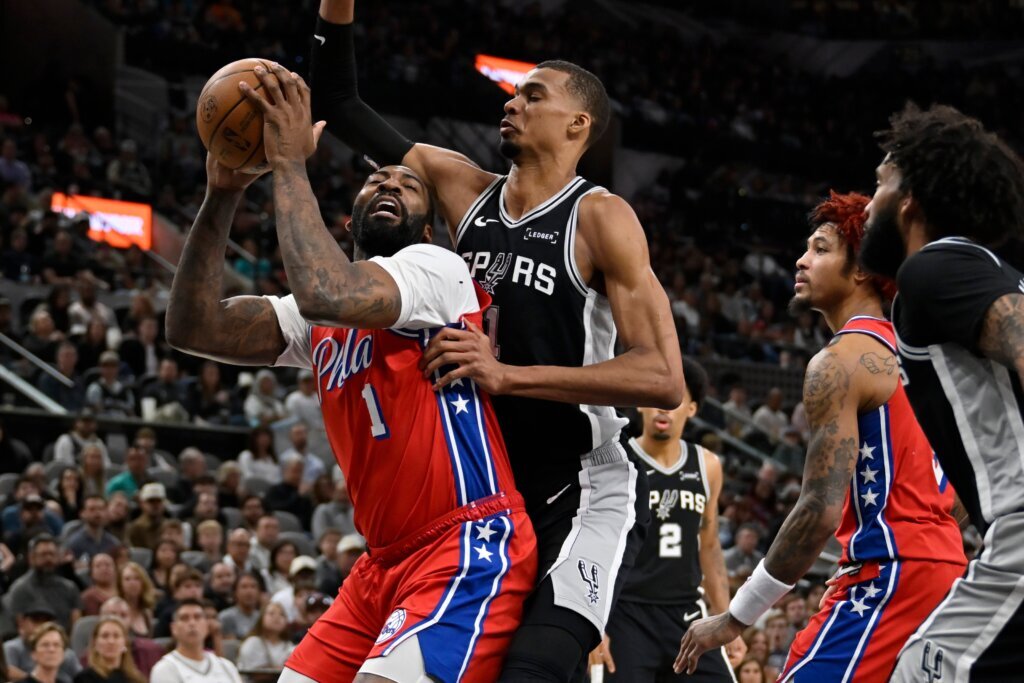 76ers Spurs Basketball