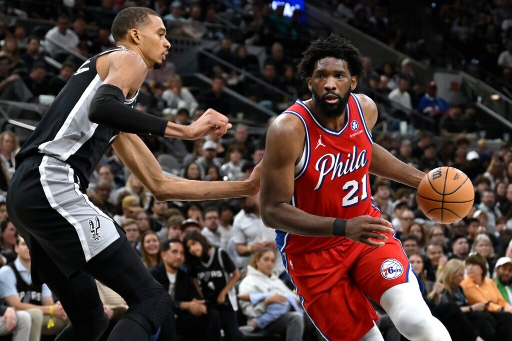 76ers Spurs Basketball