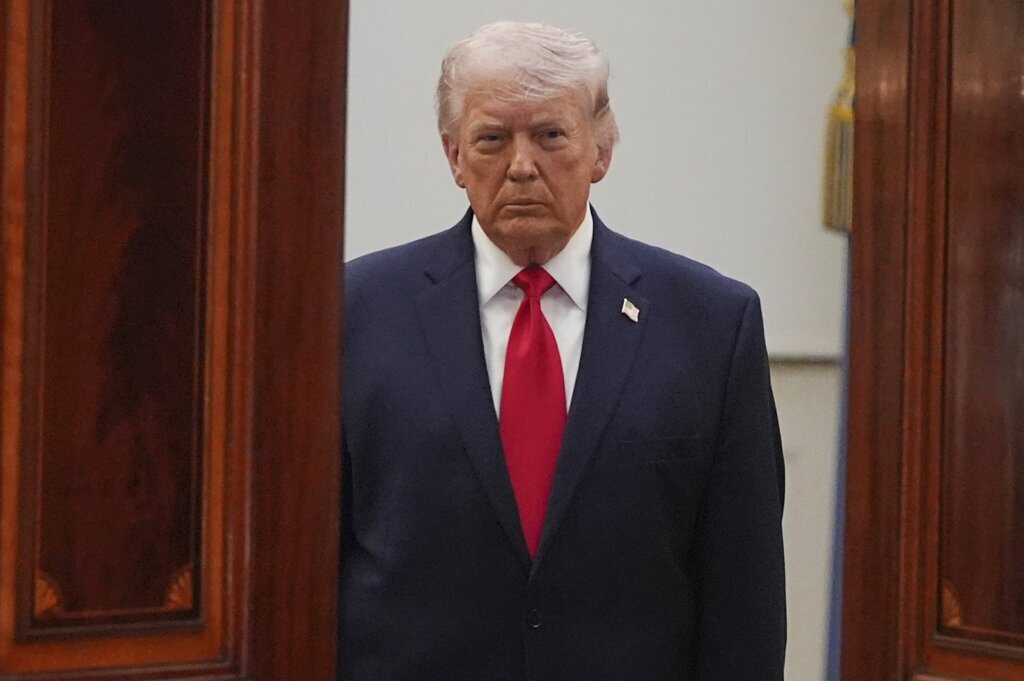 APTOPIX Trump Iran US