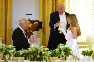 APTOPIX US Britain Royal Visit Trump