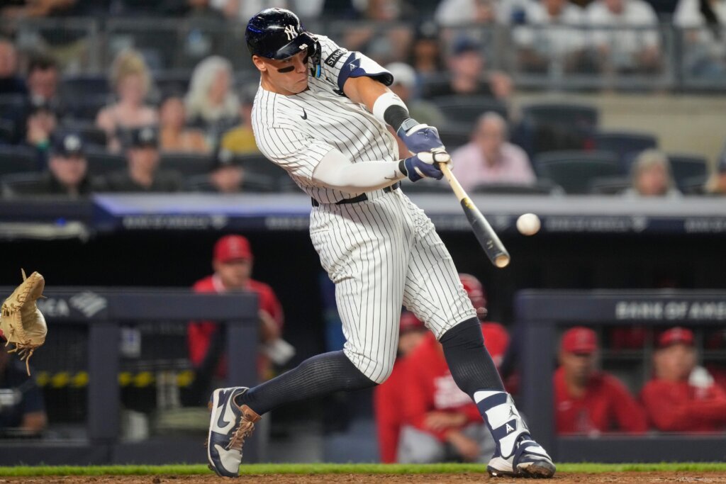 Angels Yankees Baseball