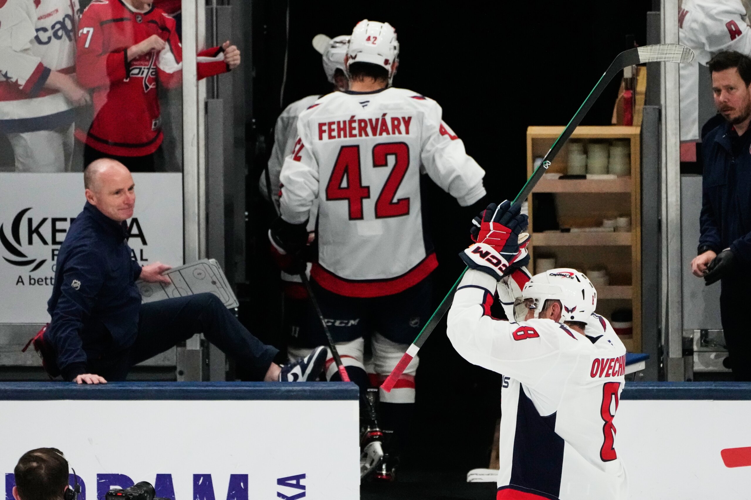 Capitals Blue Jackets Hockey