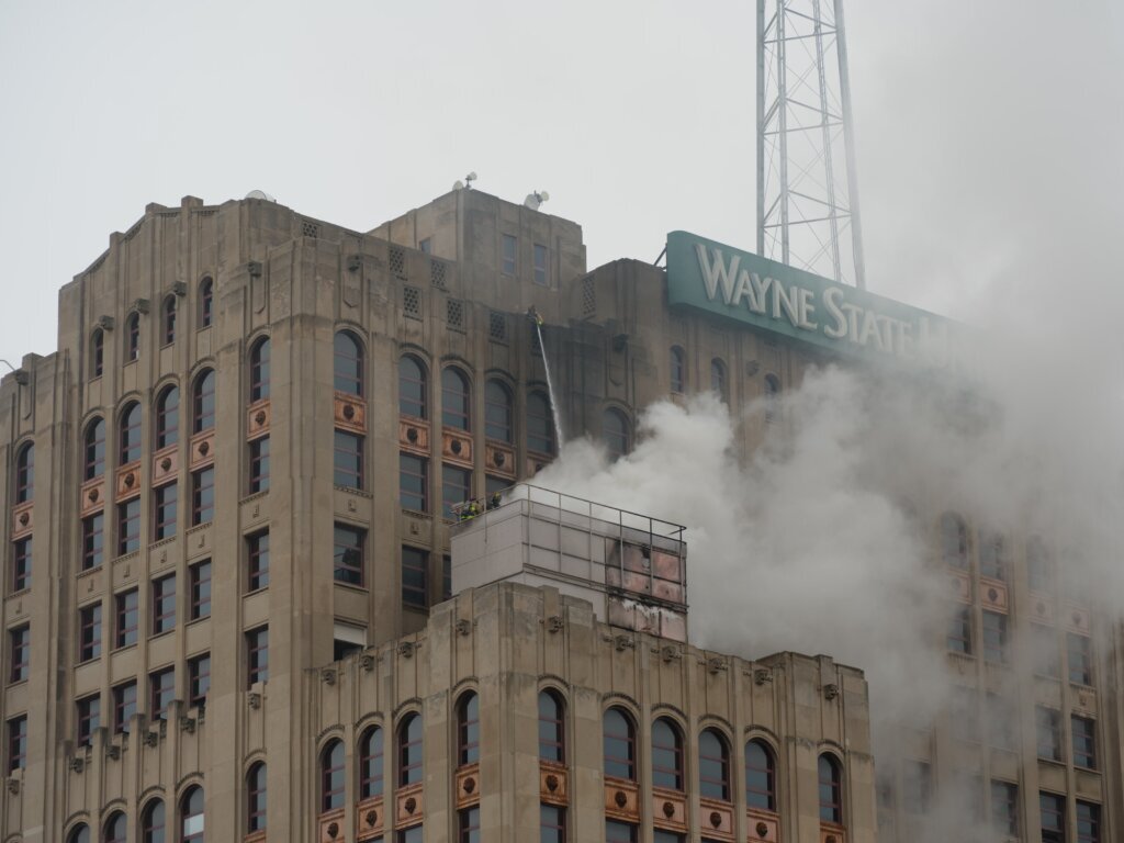 Detroit College Fire
