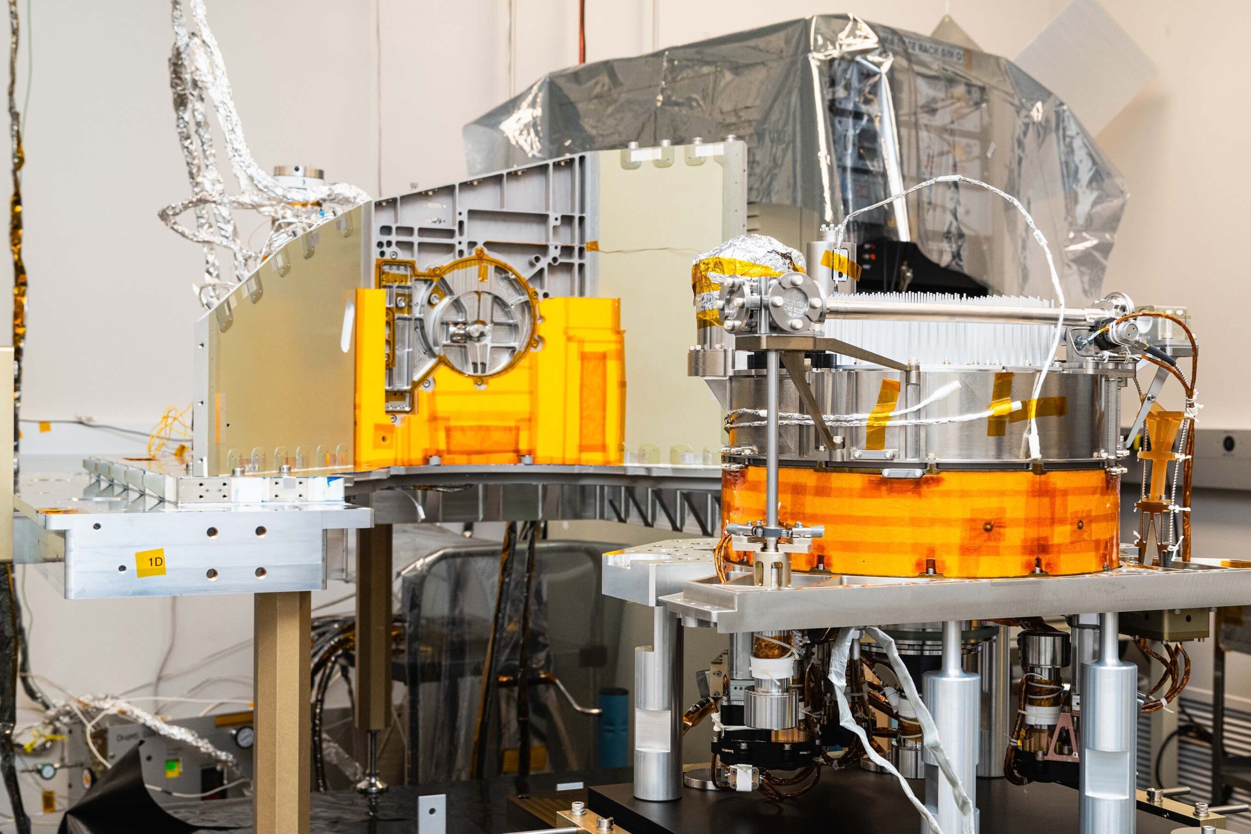 space technology sits in lab