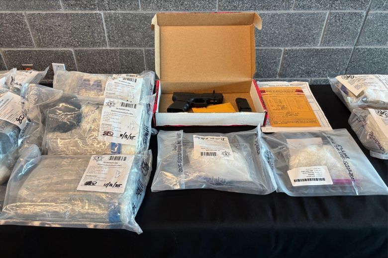 GUN AND COCAINE