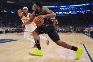 Hawks Knicks Basketball