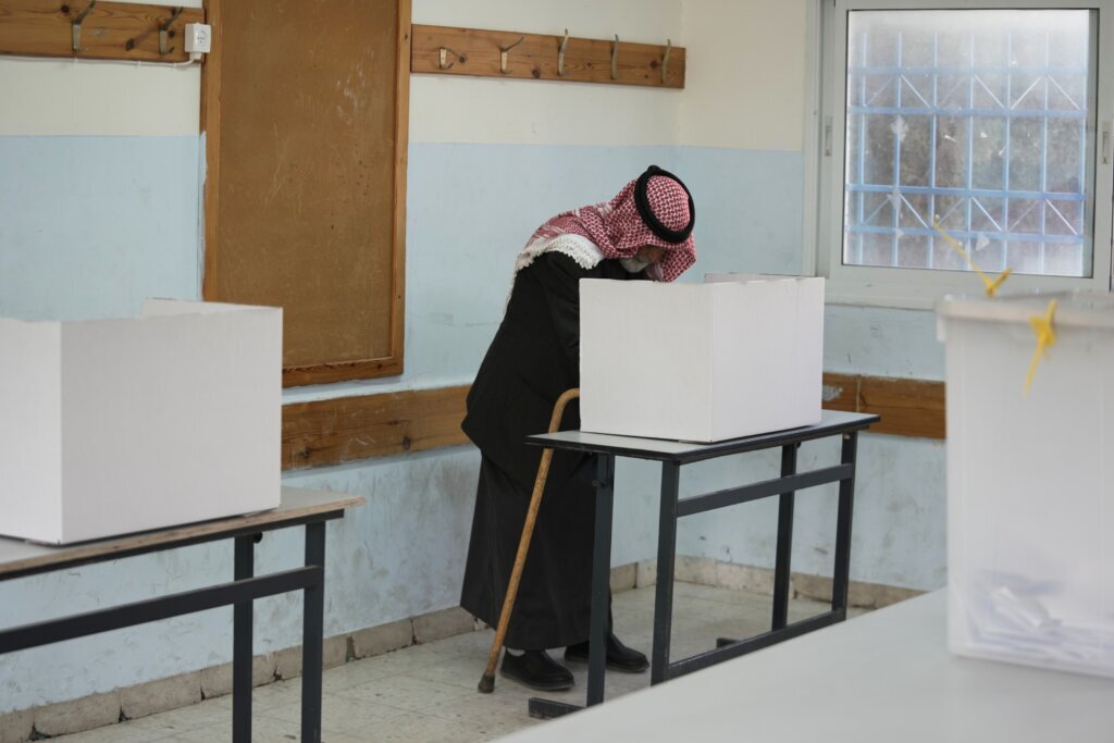 APTOPIX Israel Palestinians Elections