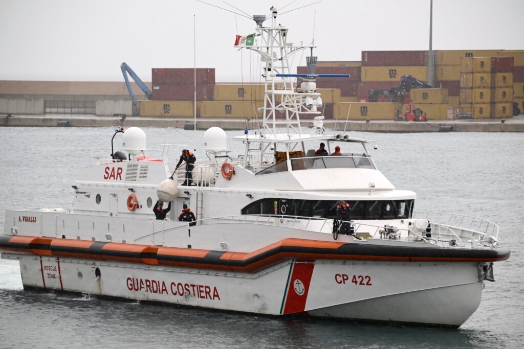 Italy Lampedusa Migrants