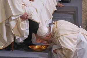 Italy Pope Holy Thursday