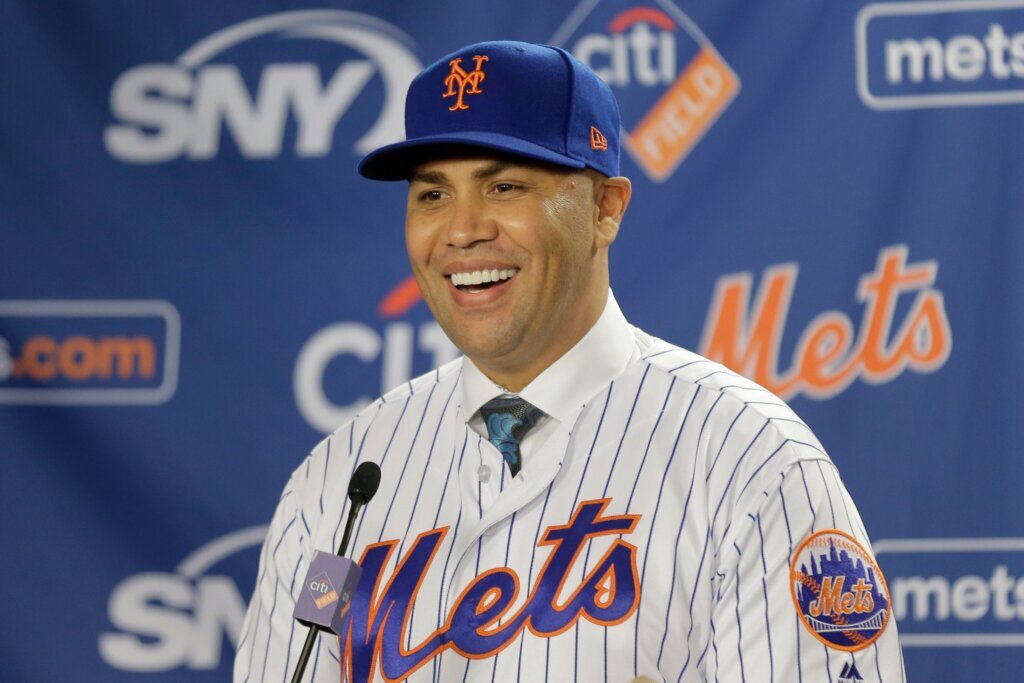 Mets Beltran Number Retired Baseball
