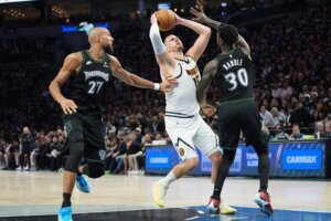 Nuggets Timberwolves Basketball