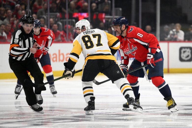 Penguins Capitals Hockey