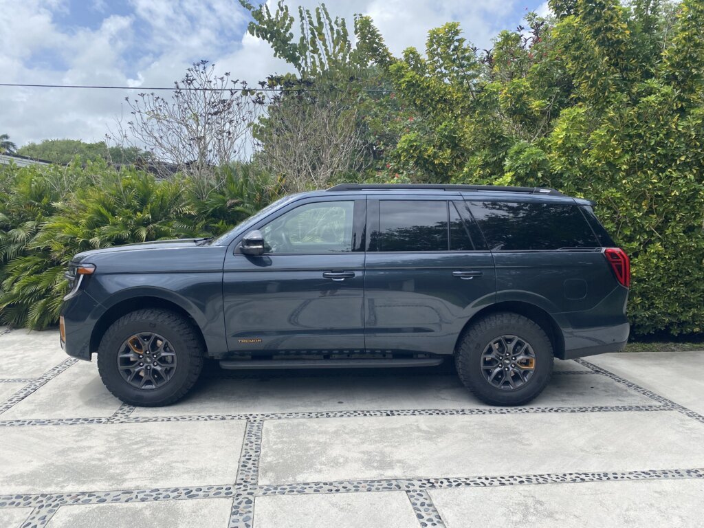 Still, it did great. Ford, in fact, said it tried hard to strike a balance of on- and off-road performance, though this one could still get a little bouncy thanks to its trail-capable suspension. (WTOP/John Aaron)