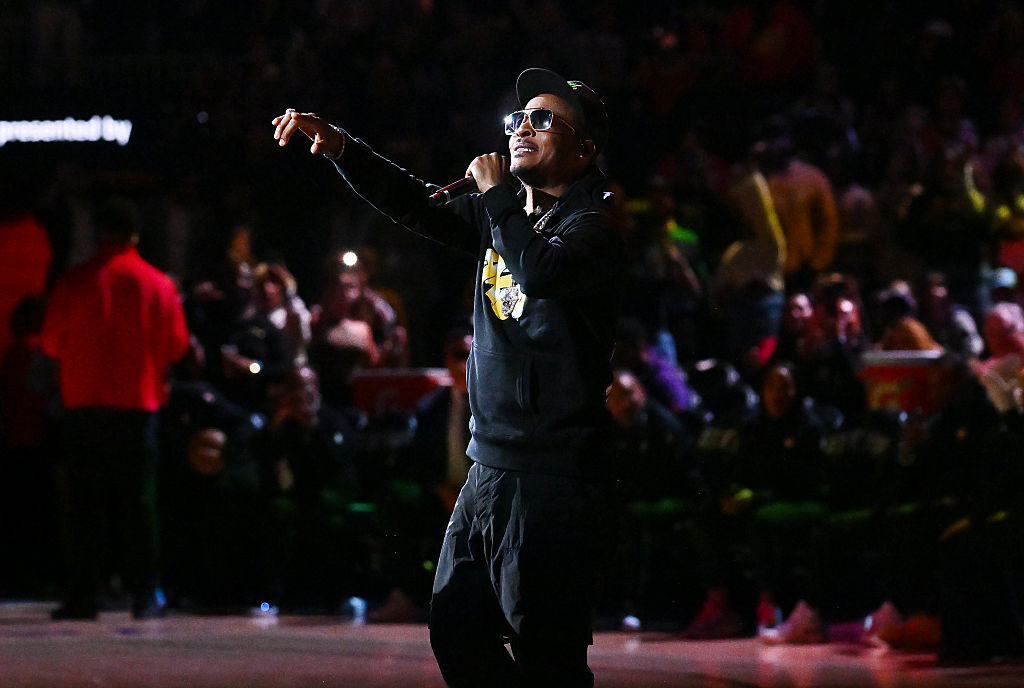 Celebrities Attend Orlando Magic v Atlanta Hawks