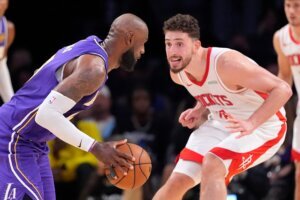 Rockets Lakers Basketball