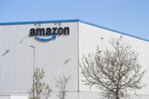 Logo of Amazon, the American e commerce and cloud computing