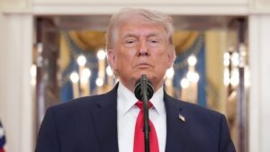 President Trump Addresses The Nation On The Conflict In Iran