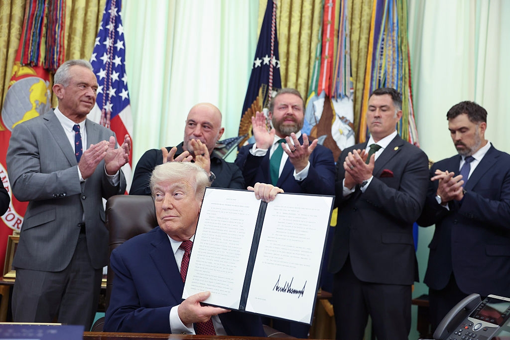 President Trump Signs Executive Order At The White House