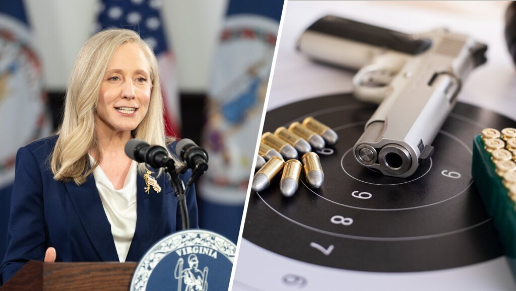 Gobernadora de Virginia firma y enmienda leyes de seguridad de armas