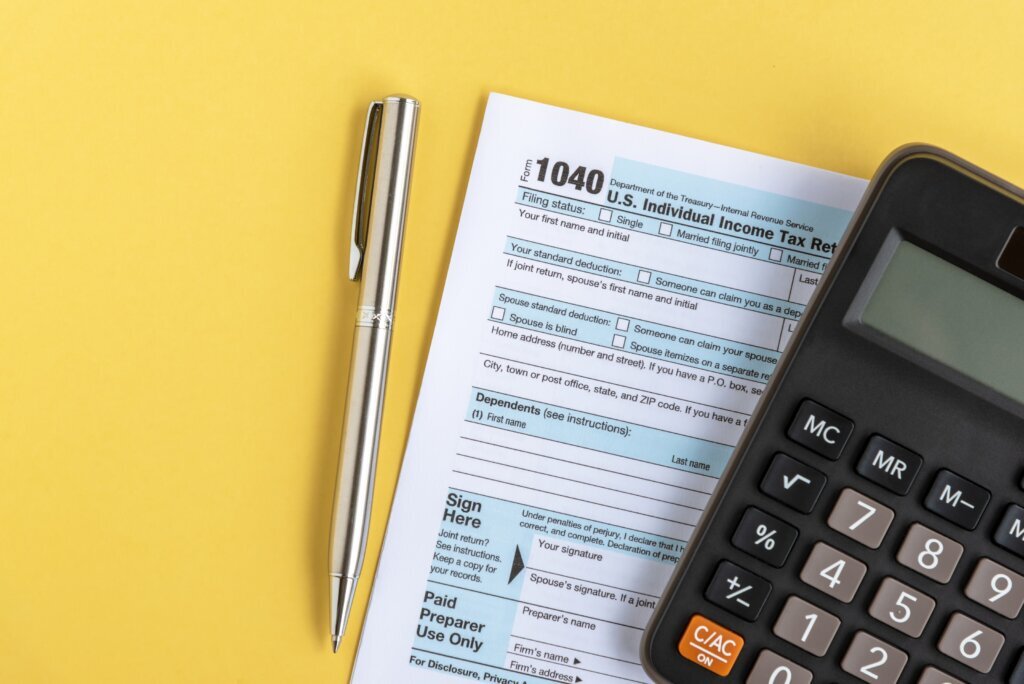 US Individual Income Tax Return Forms