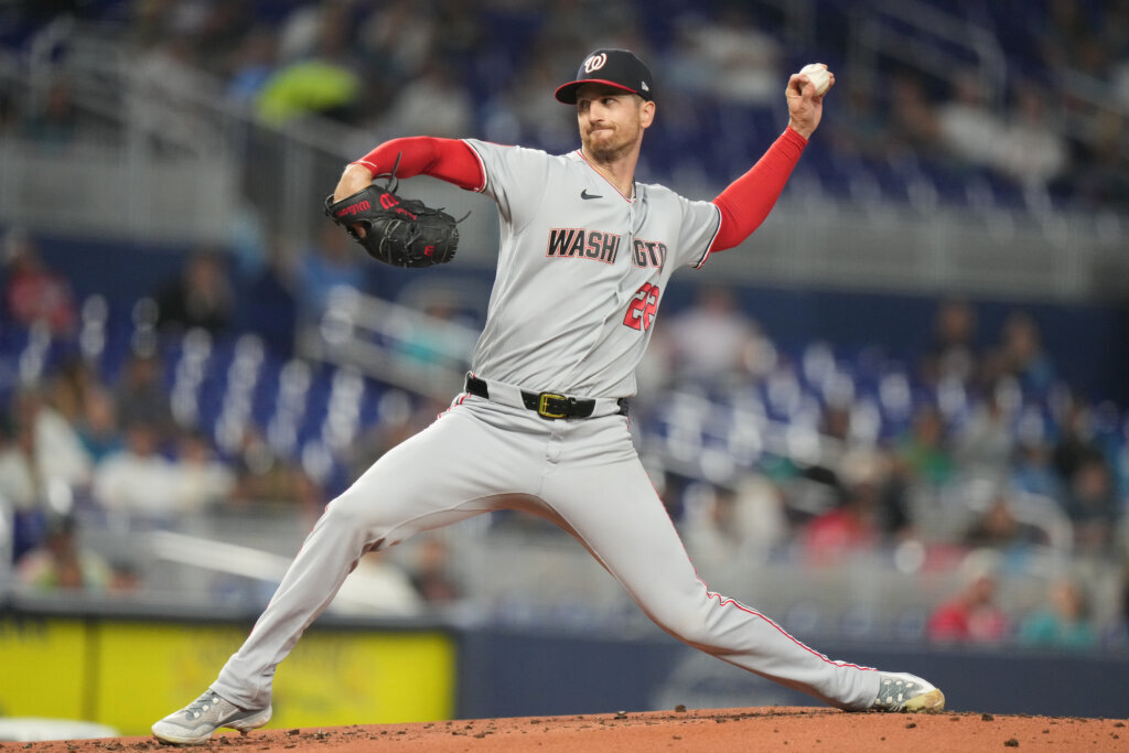 Nationals Marlins Baseball