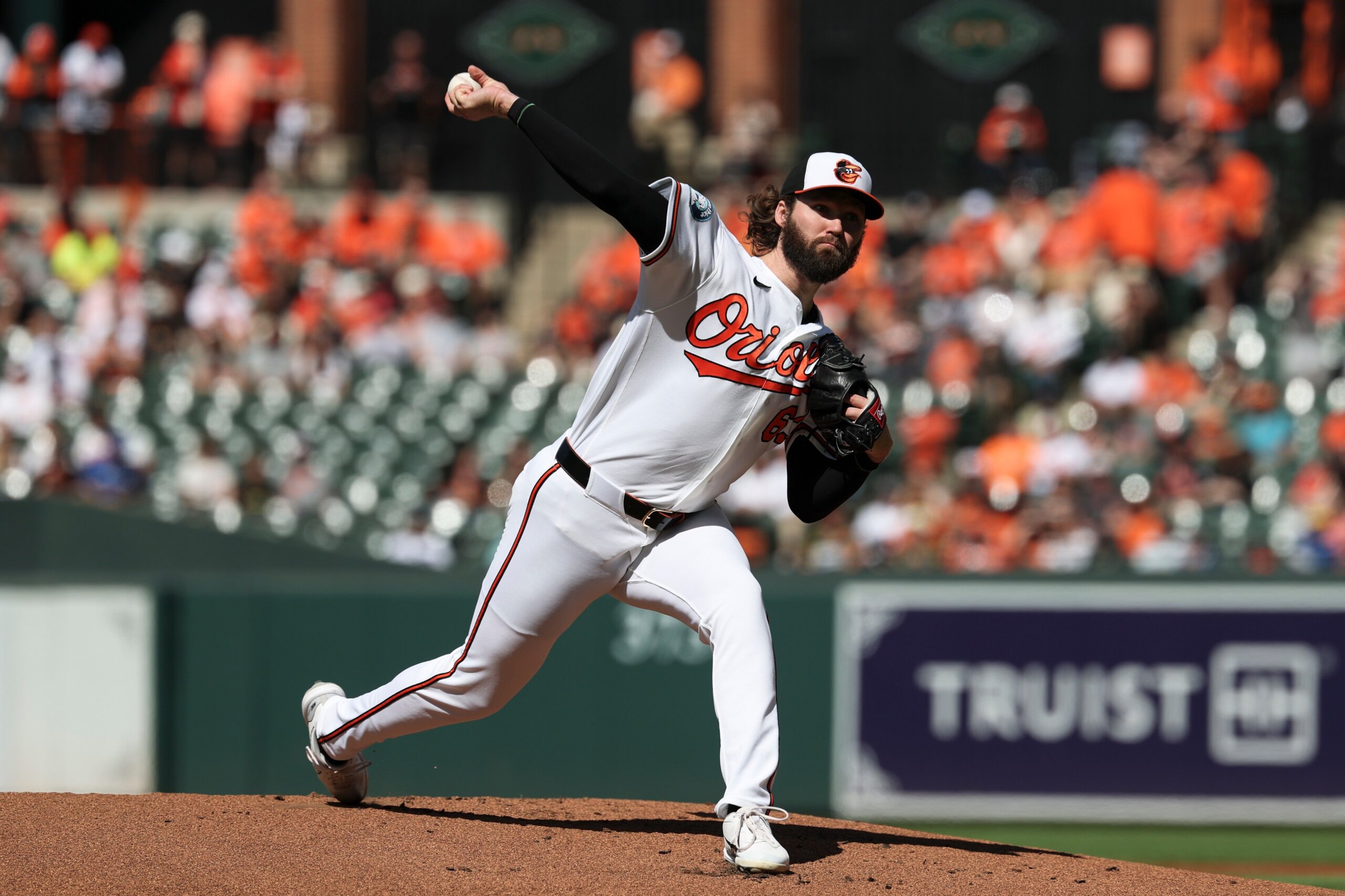 Baltimore Orioles pitcher Brandon Young