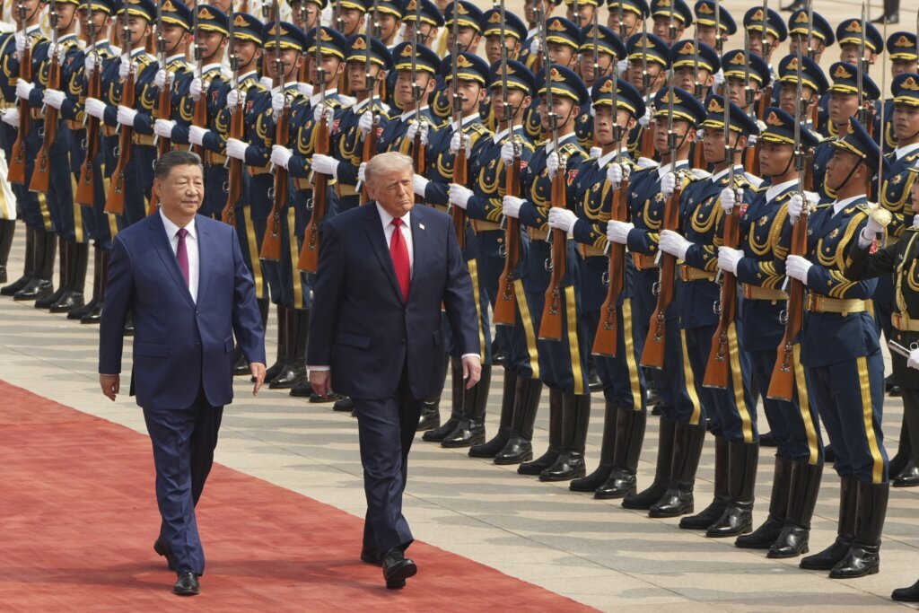 APTOPIX China Trump