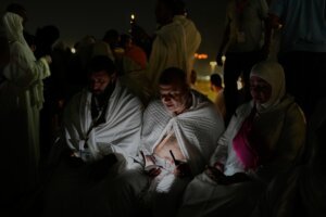 APTOPIX Saudi Arabia Hajj