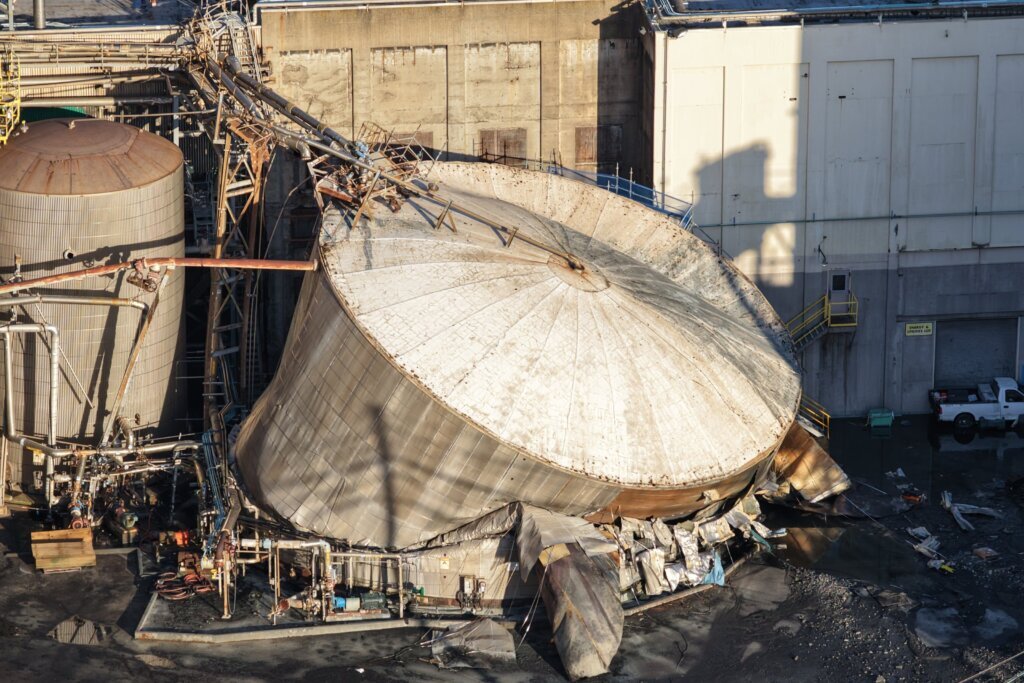 APTOPIX Washington State Chemical Plant Failure