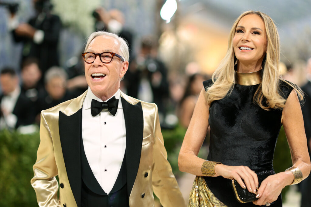 NEW YORK, NEW YORK - MAY 04: (L-R) Tommy Hilfiger and Dee Ocleppo Hilfiger attend the 2026 Met Gala celebrating "Costume Art" at the Metropolitan Museum of Art on May 04, 2026 in New York City. (Photo by Dimitrios Kambouris/Getty Images for The Met Museum/Vogue)