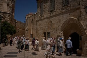 Israel Jerusalem Nun Attacked