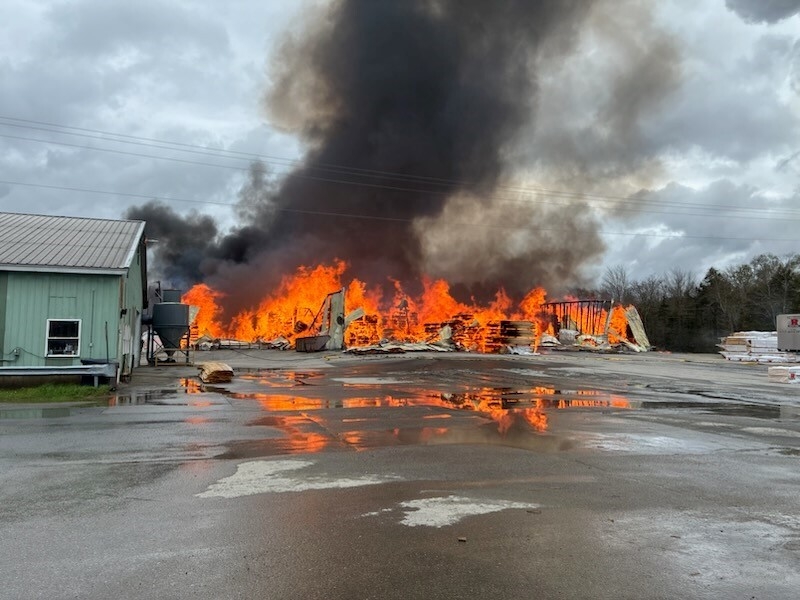 Lumber Mill Explosion