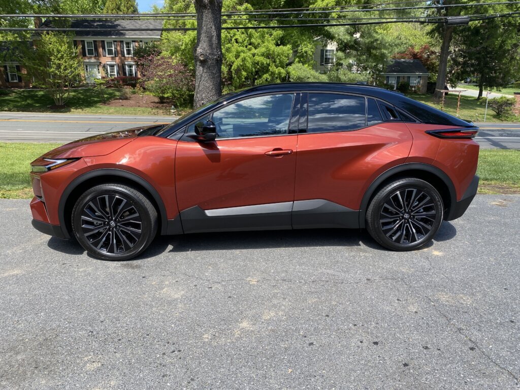 The 2026 Toyota C‑HR arrived in U.S. dealerships in March, and it makes a much stronger impression. (WTOP/John Aaron)
