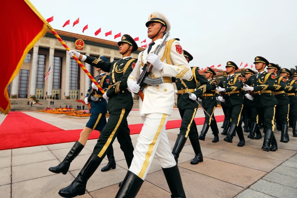 US Trump China Pomp