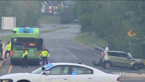 Deadly crash between Ride On bus and car in Gaithersburg