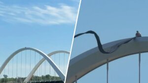 Douglass bridge split