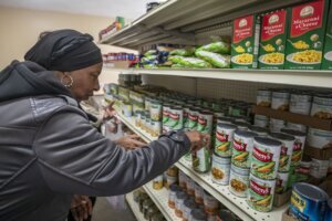 Food Distribution at Detroit Food Pantry