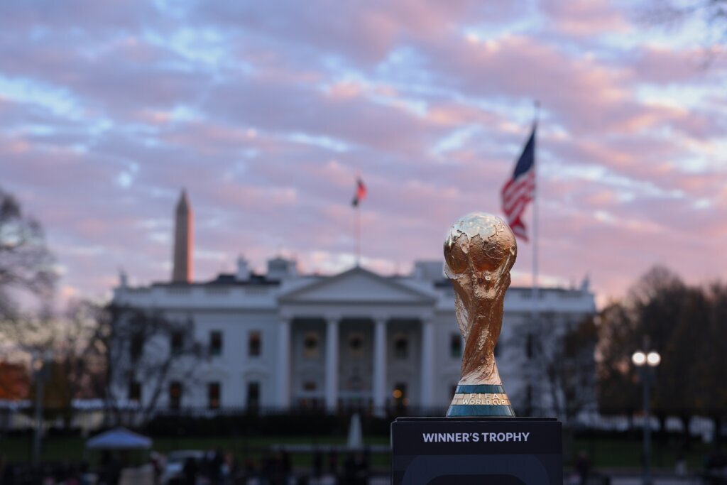 FIFA World Cup Trophy Around Washington D.C