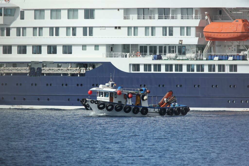 The Cruise Ship Mv Hondius Arrives At The Port Of Granadilla (tenerife)