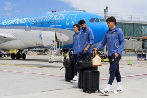 Team Argentina Airport Arrival – FIFA World Cup