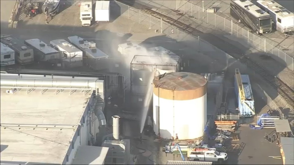 Hazmat situation garden grove
