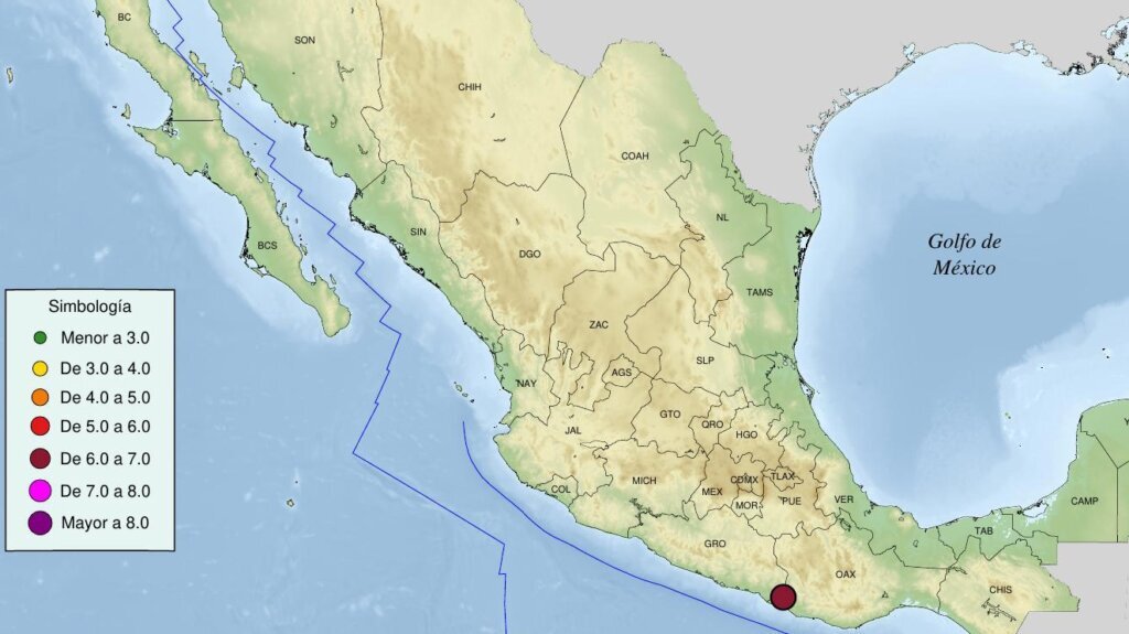 Terremoto oaxaca mexico