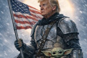 Trump mandolorian ai